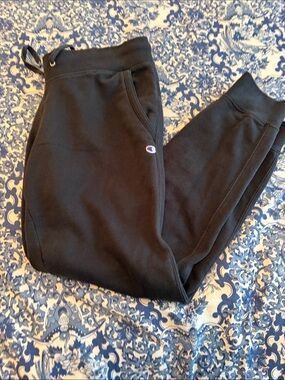 Champion womens Black Jogger Sweatpants